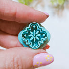 Quatrefoil & Lattice Polymer Clay Cutter Set E242 | Mediterranean Collection