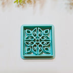 Majolica Tiles Polymer Clay Cutter Set E243 E244 | Mediterranean Collection