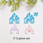 Mouse Ears Castle Polymer Clay Cutters G800