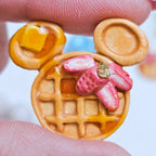 Mouse Ears Waffle and Pancake Polymer Clay Cutters