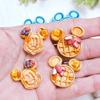 Mouse Ears Waffle and Pancake Polymer Clay Cutters
