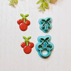 FRUIT SALAD Mouse Ears Polymer Clay Cutters