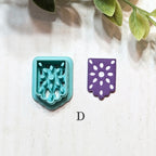 Papel Picado Mexican Banner Polymer Clay Cutters
