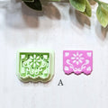 Papel Picado Mexican Banner Polymer Clay Cutters