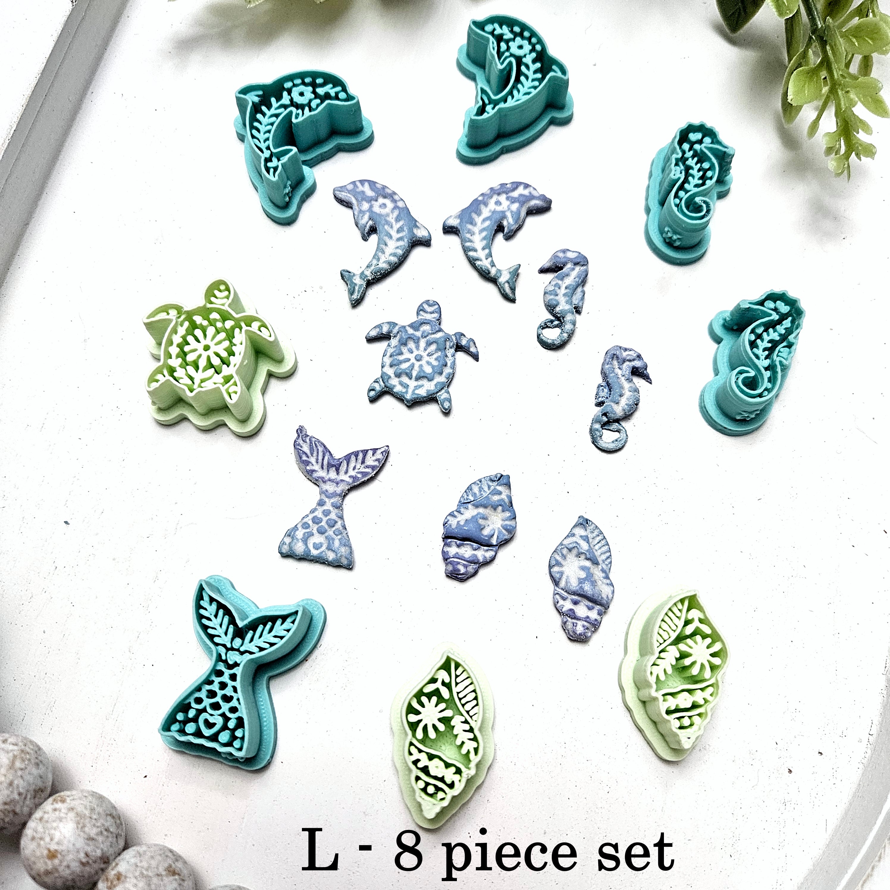 The Sea Collection – Polymer Clay Cutters