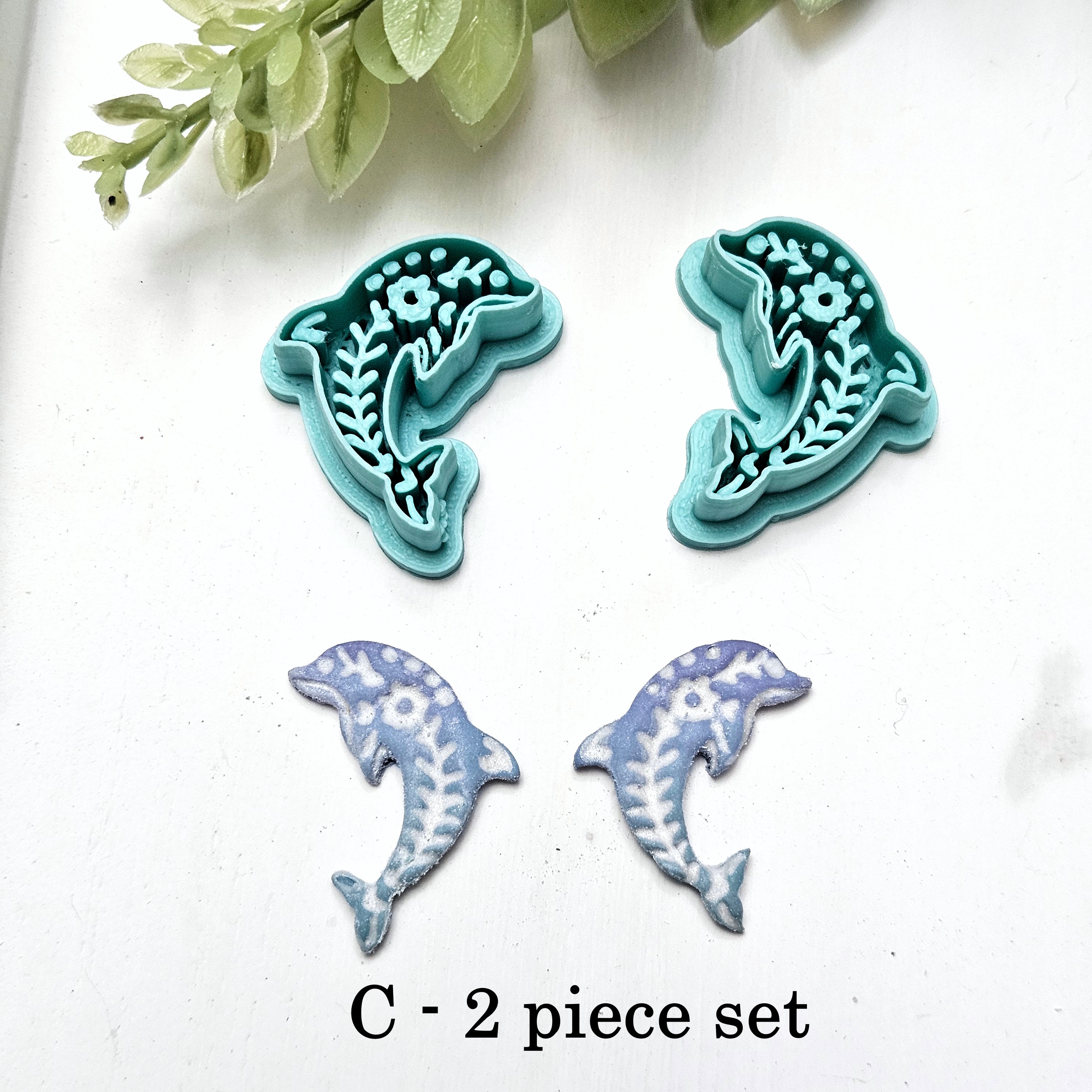 The Sea Collection – Polymer Clay Cutters