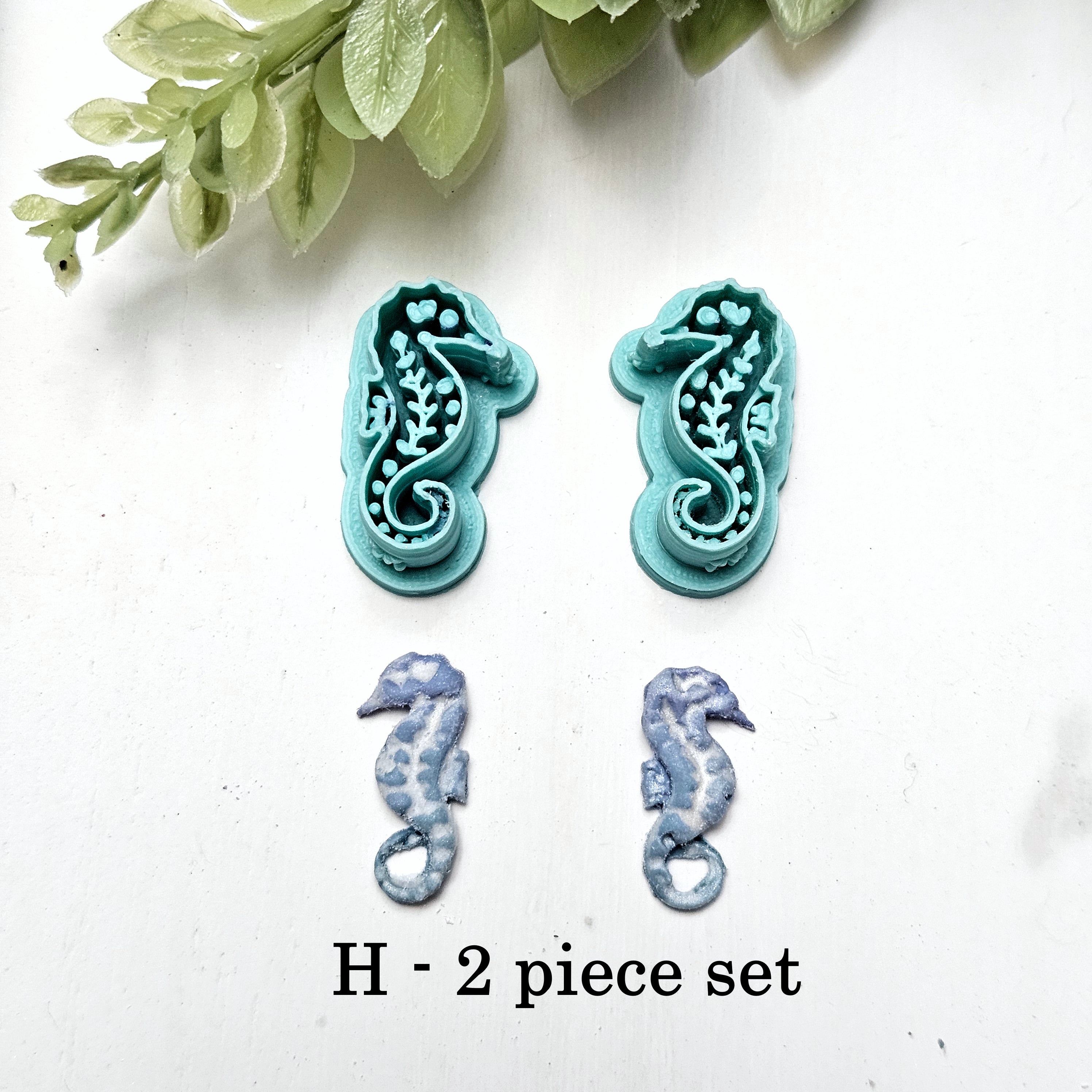 The Sea Collection – Polymer Clay Cutters