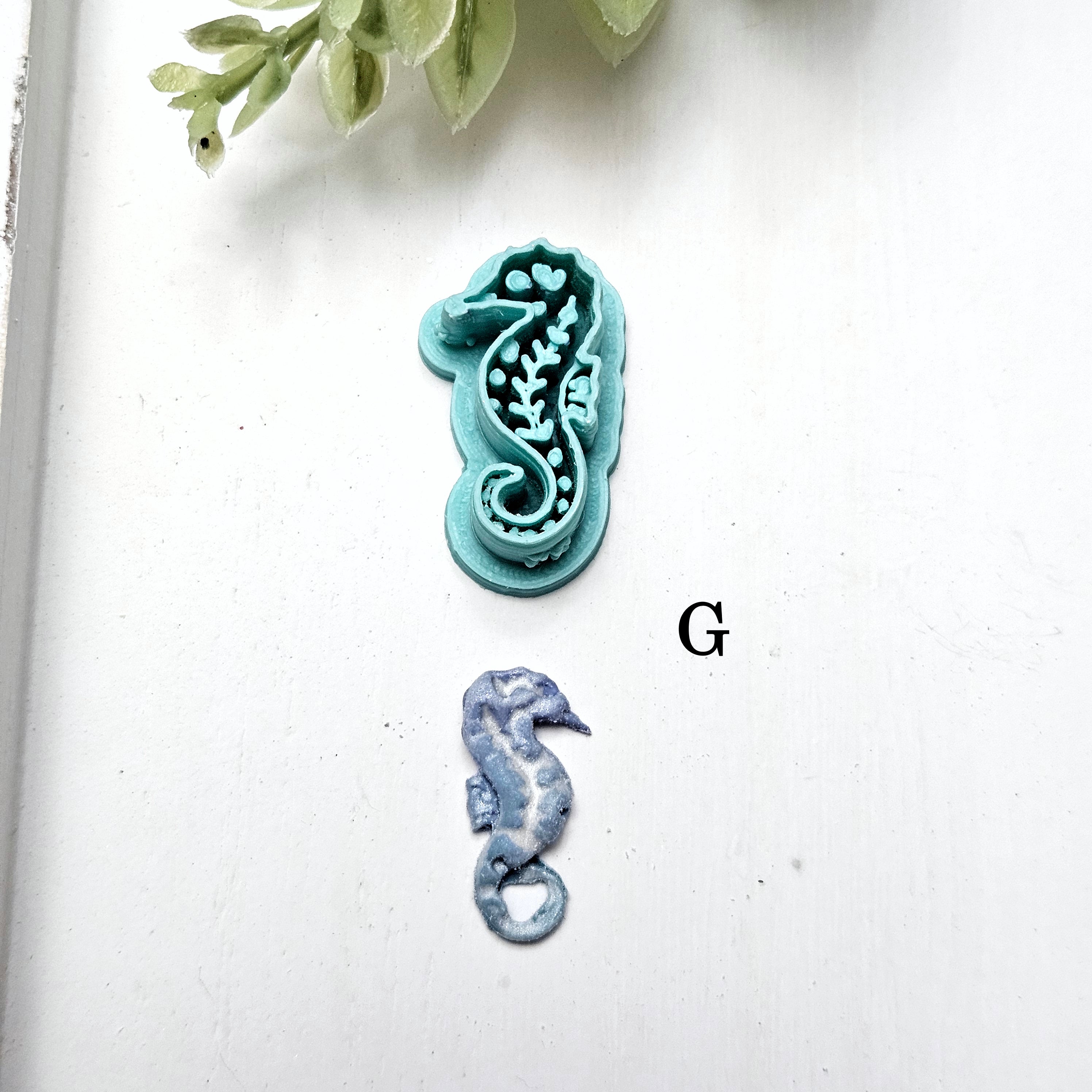 The Sea Collection – Polymer Clay Cutters
