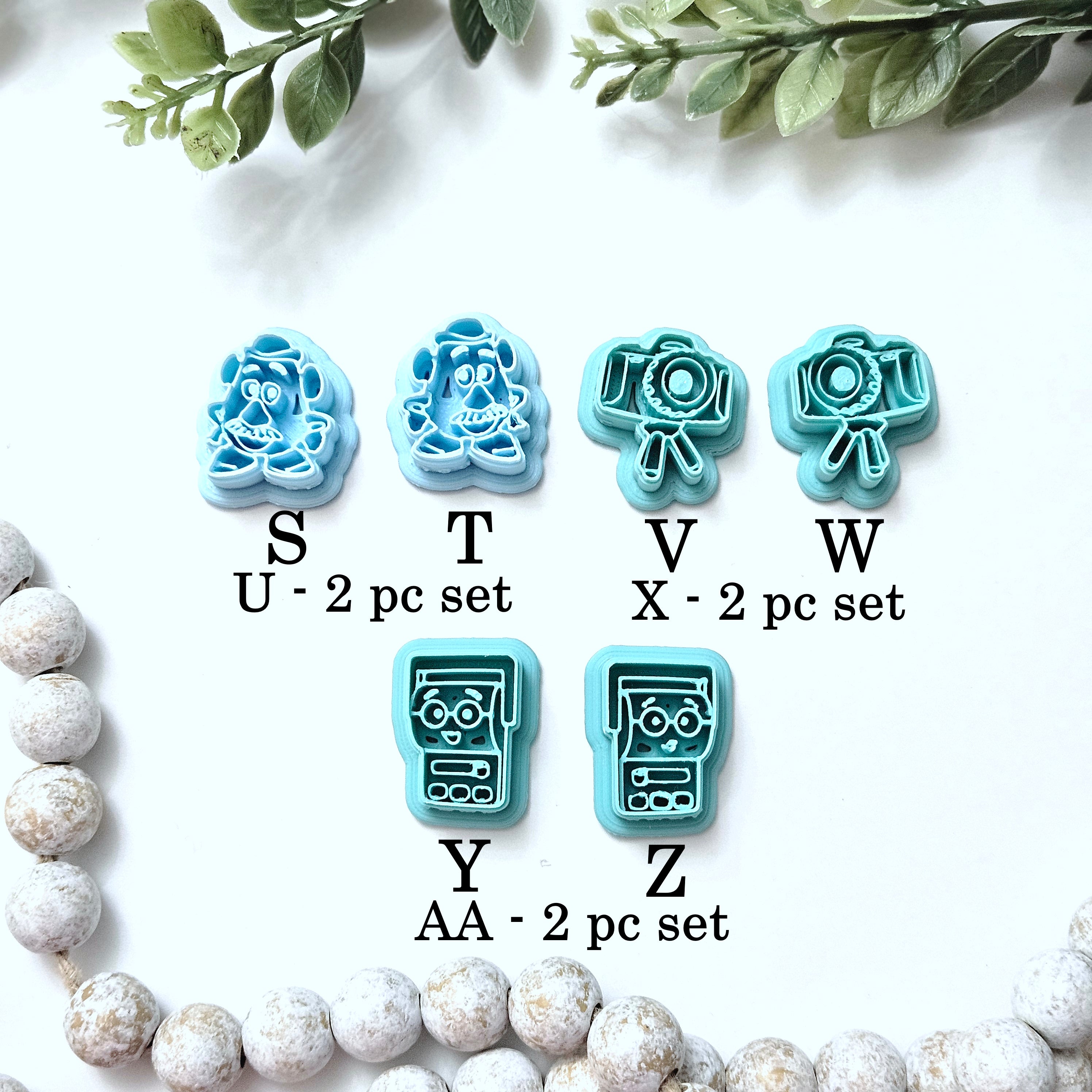 Toy Story Collection – Polymer Clay Cutters