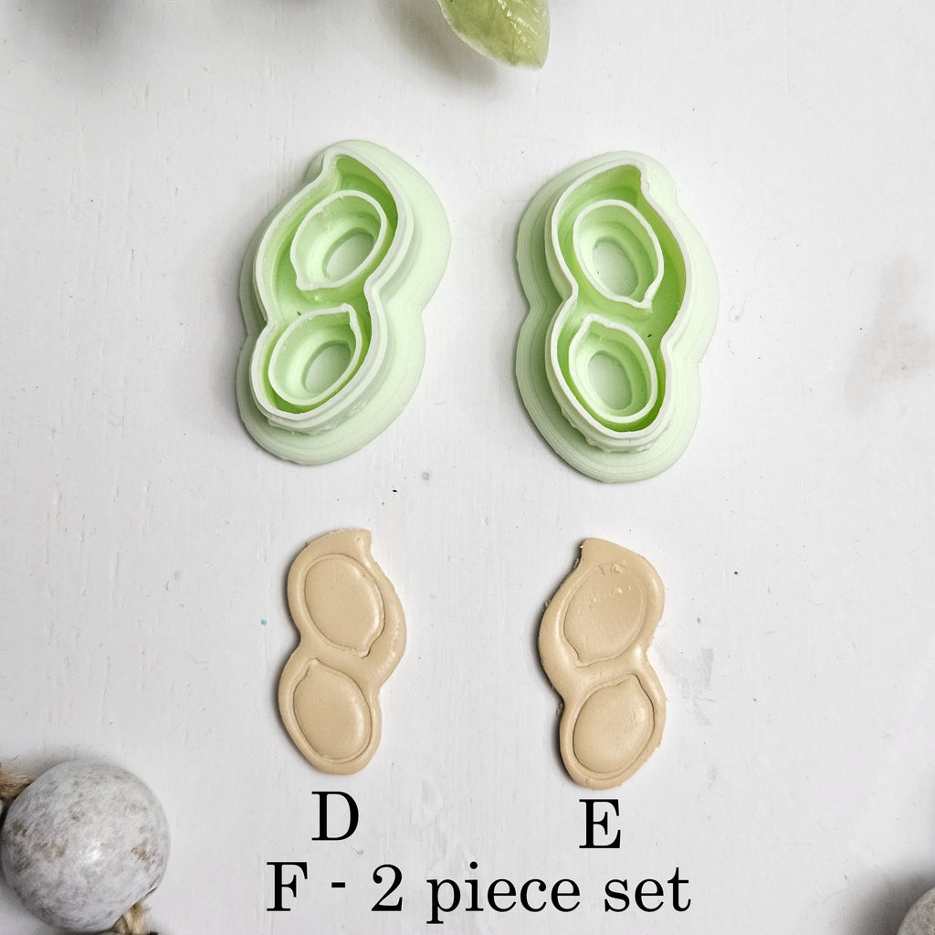 Peanut – Polymer Clay Cutter