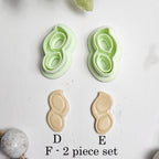 Peanut – Polymer Clay Cutter