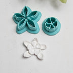 Columbine Flower Set – Polymer Clay Cutter