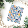 Chalky Pastel Flowers clay transfer sheet B561