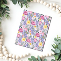 Chalky Pastel Flowers clay transfer sheet B562