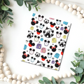 Mouse Ears Park Treats transfer sheet B573