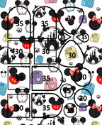 Mouse Ears Park Treats transfer sheet B573