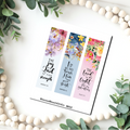 Religious Bookmark clay transfer sheets BK52