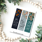 Religious Bookmark clay transfer sheets BK59