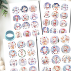 Christmas Animals clay transfer sheet