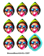 Buddy the ELF Bubble Gum transfer sheet cutter set