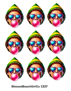 Buddy the ELF Bubble Gum transfer sheet cutter set