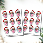 Santa Bubble Gum transfer sheet cutter set C228