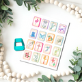Mahjong Fortune Tiles Transfer Sheet & Cutter Set C257