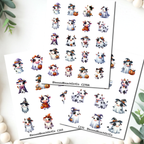 Cow Ghosts Polymer Clay Transfer Sheets