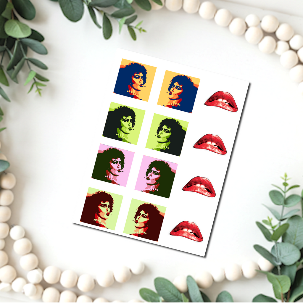 Rocky Horror Picture Show Polymer Clay Transfer Sheet C276