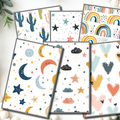 BOHO DREAMS clay transfer sheet D872