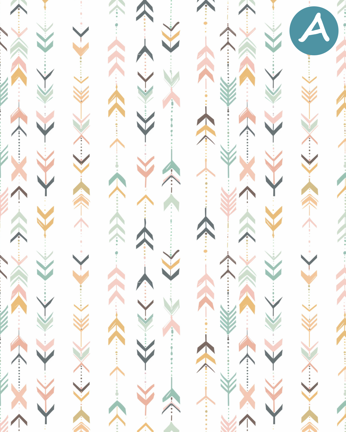 BOHO DESERT clay transfer sheet D873