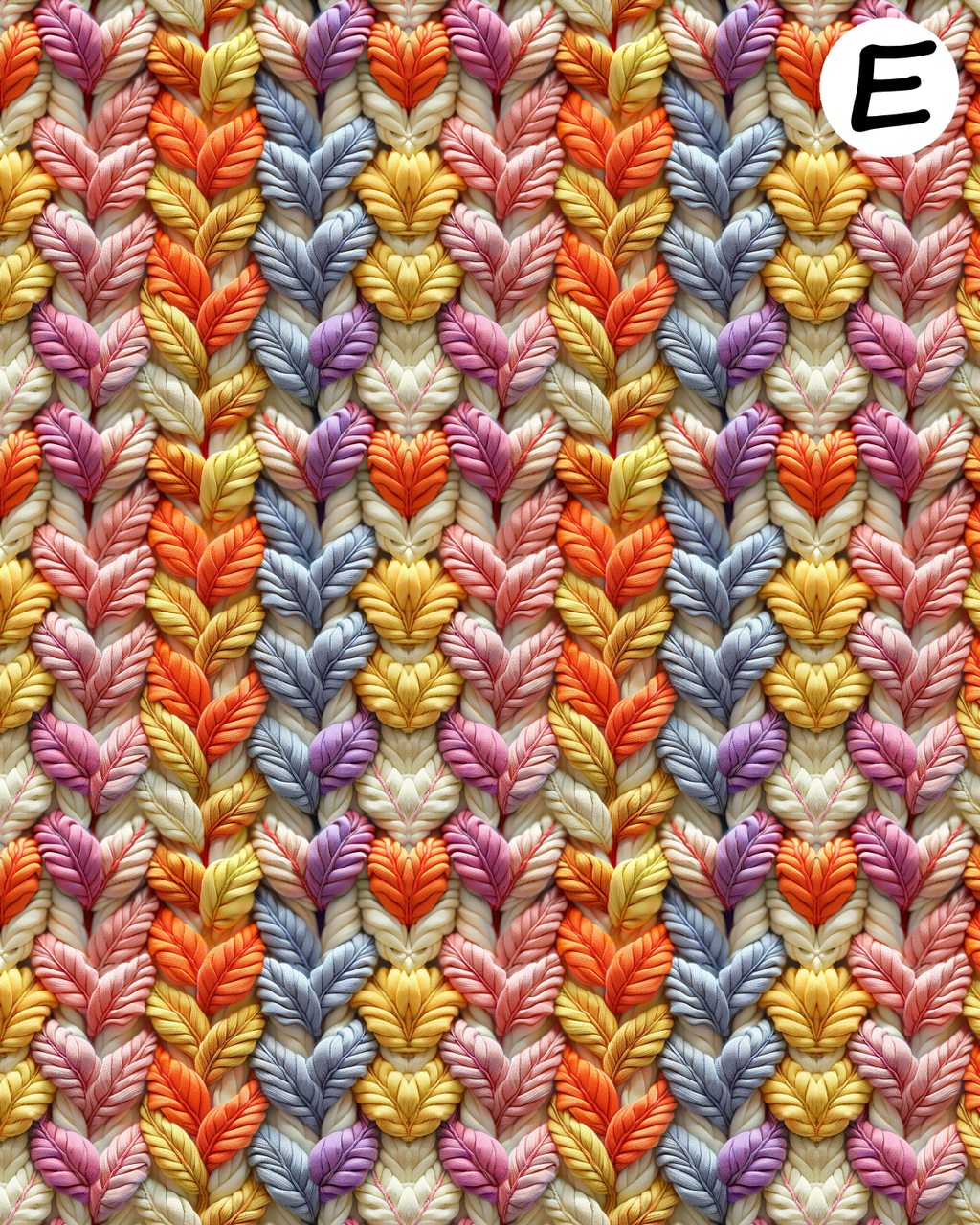 Tapestry Blooms Polymer Clay Transfer Sheets | D874