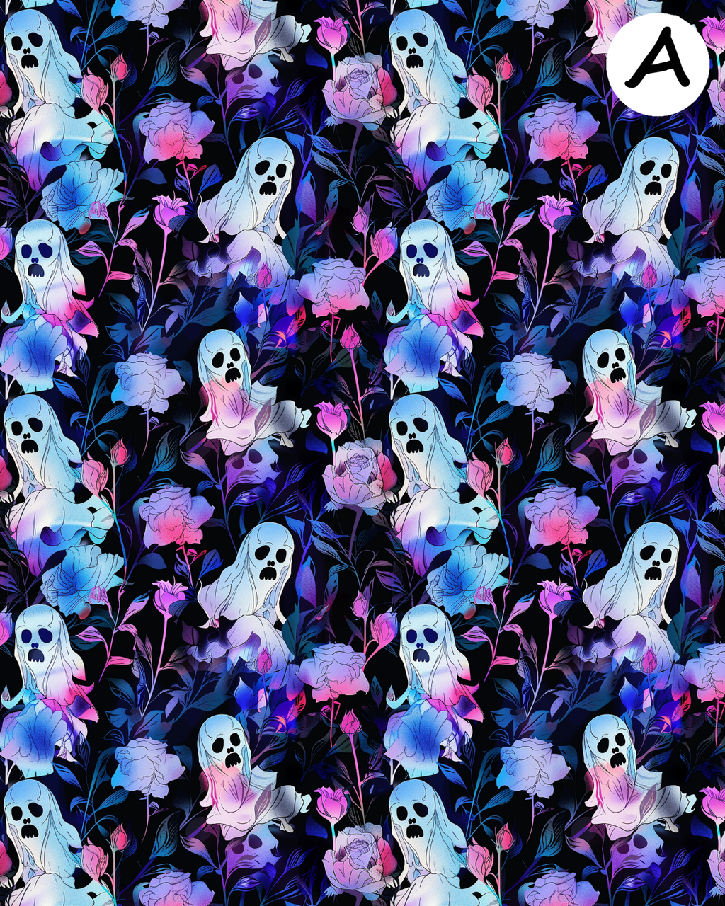 Haunted Meadow Polymer Clay Transfer Sheets | D893