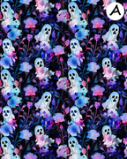 Haunted Meadow Polymer Clay Transfer Sheets | D893