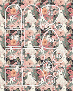 Haunted Meadow Polymer Clay Transfer Sheets | D893