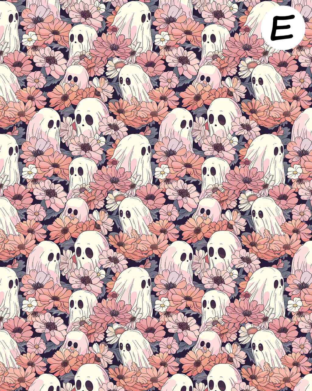 Haunted Meadow Polymer Clay Transfer Sheets | D893