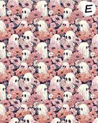 Haunted Meadow Polymer Clay Transfer Sheets | D893