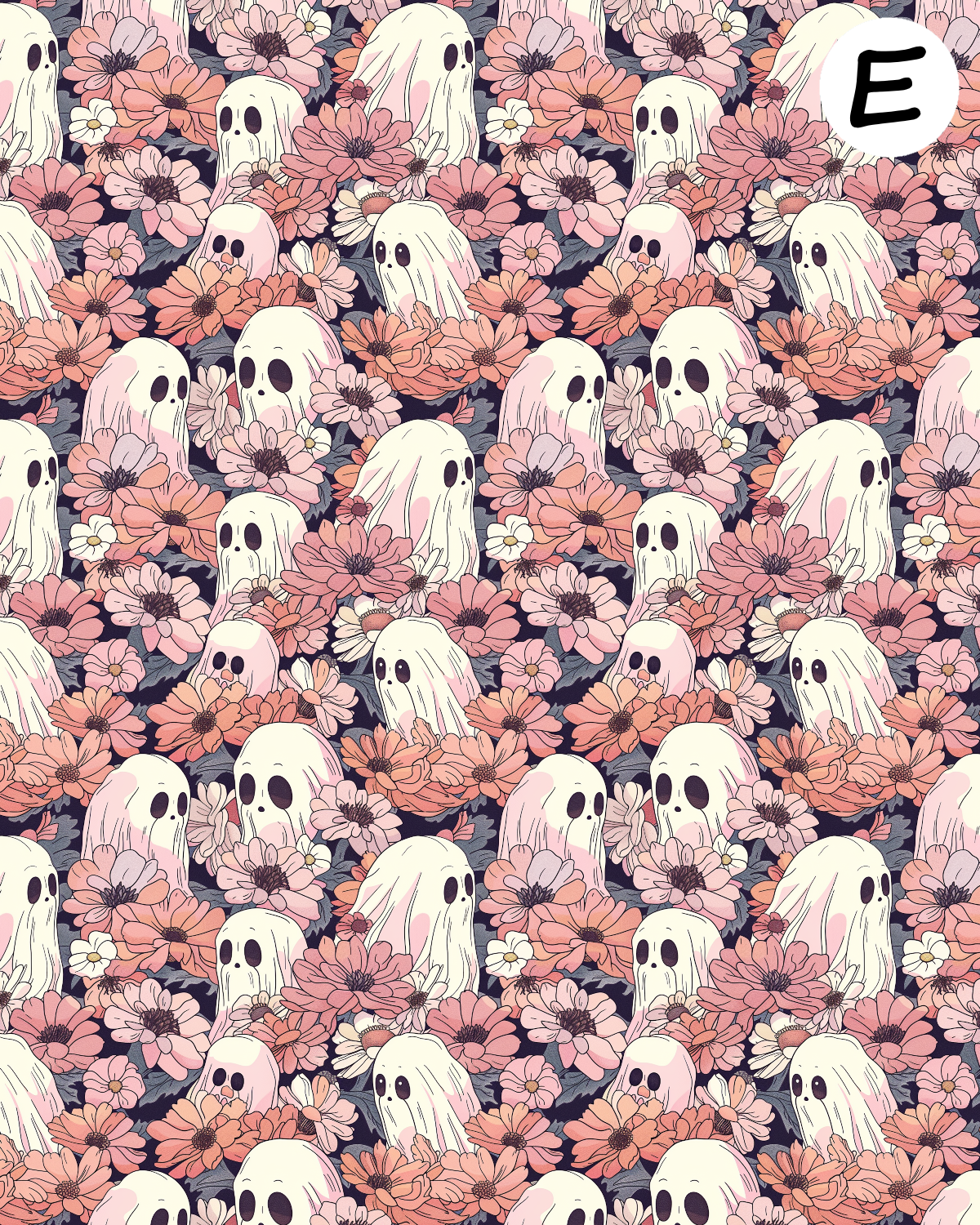 Haunted Meadow Polymer Clay Transfer Sheets | D893