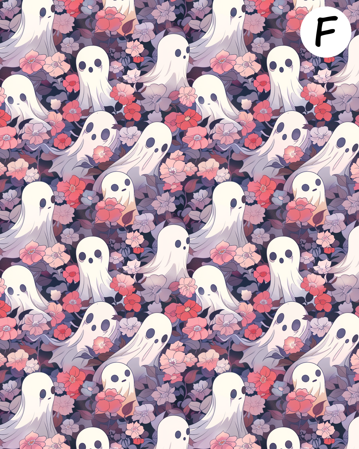 Haunted Meadow Polymer Clay Transfer Sheets | D893