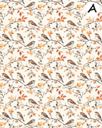 BOHO FALL Polymer Clay Transfer Sheets D897