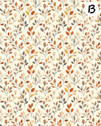 BOHO FALL Polymer Clay Transfer Sheets D897