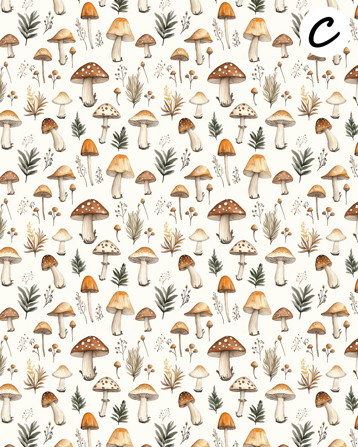 BOHO FALL Polymer Clay Transfer Sheets D897