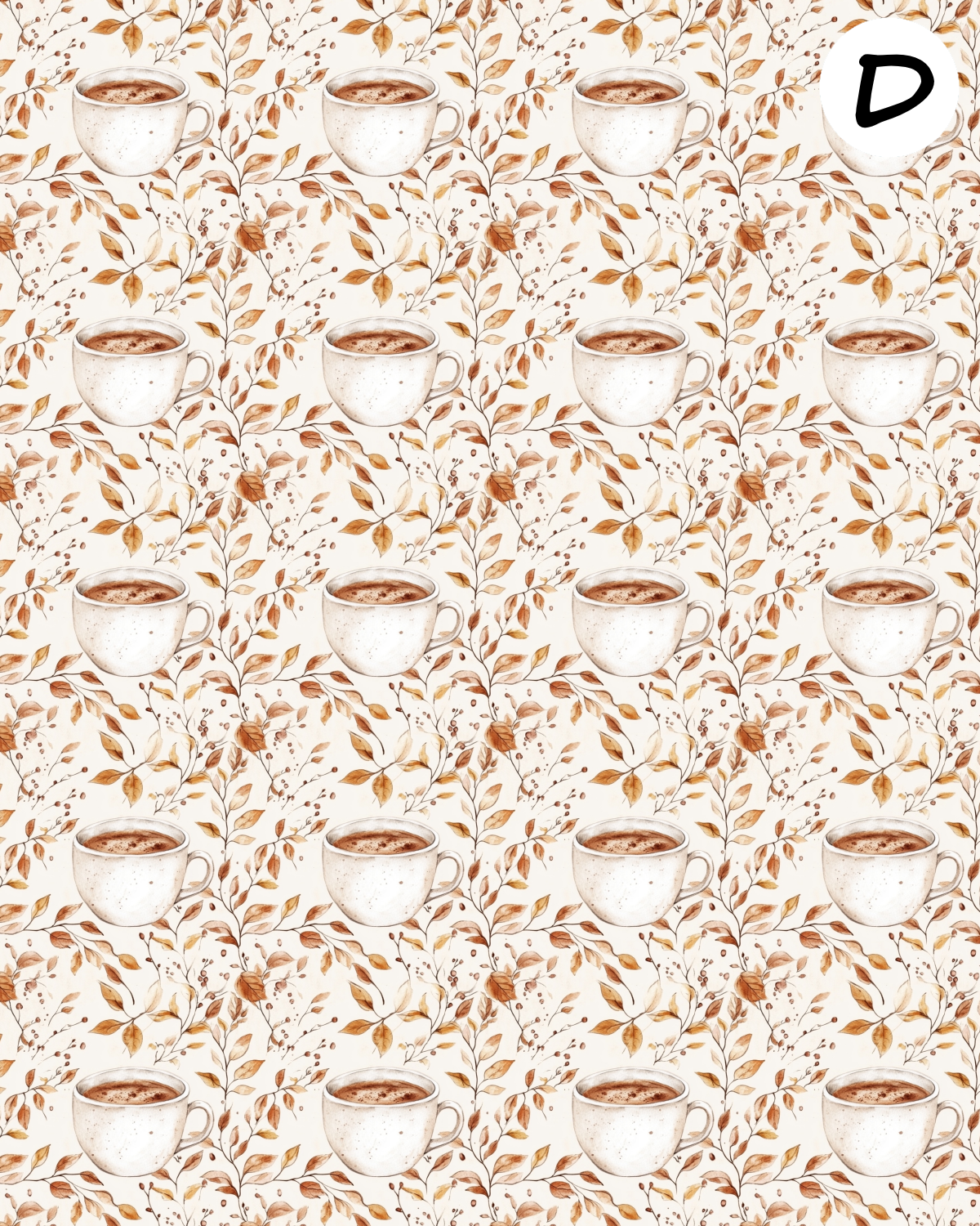 BOHO FALL Polymer Clay Transfer Sheets D897