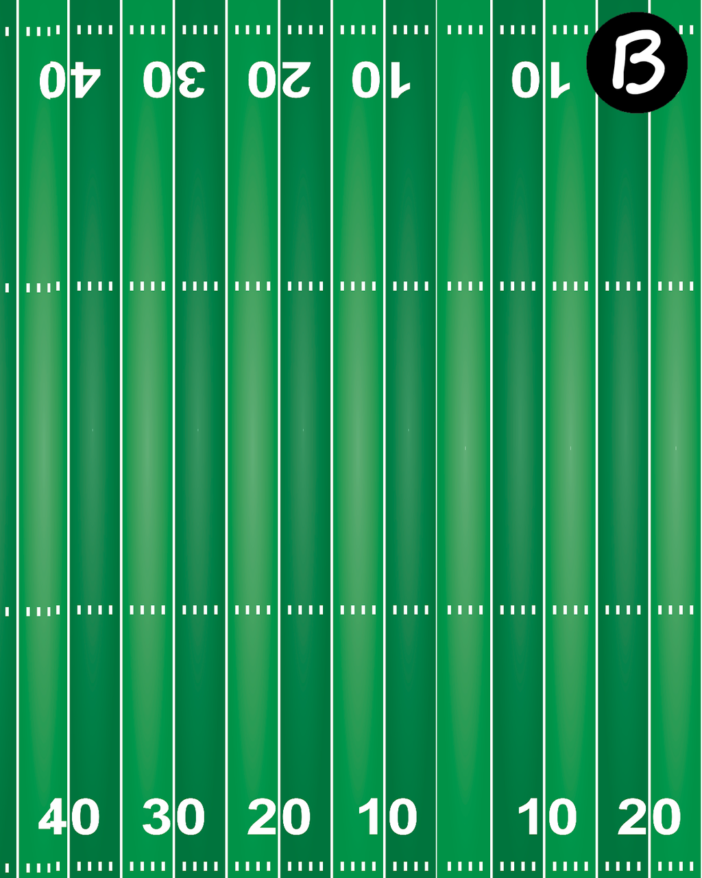 Football Polymer Clay Transfer Sheets D898