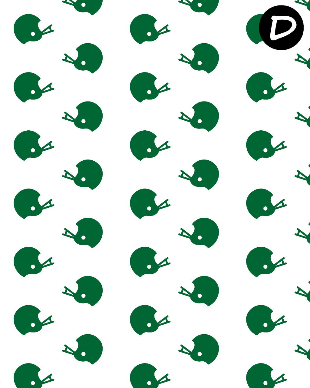 Football Polymer Clay Transfer Sheets D898