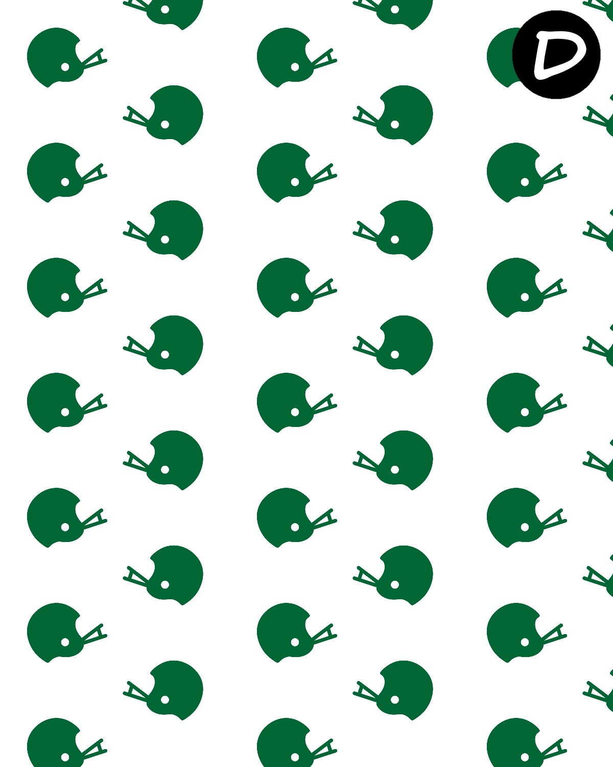 Football Polymer Clay Transfer Sheets D898