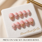 DUCHESS BOWS Press On Nails