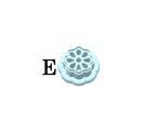 Flower Charms clay cutters P603