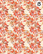 LEAVES AND BERRIES Polymer Clay Transfer Sheets | E903