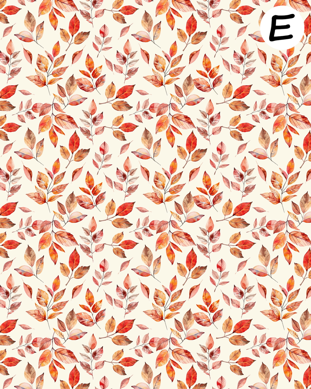 LEAVES AND BERRIES Polymer Clay Transfer Sheets | E903